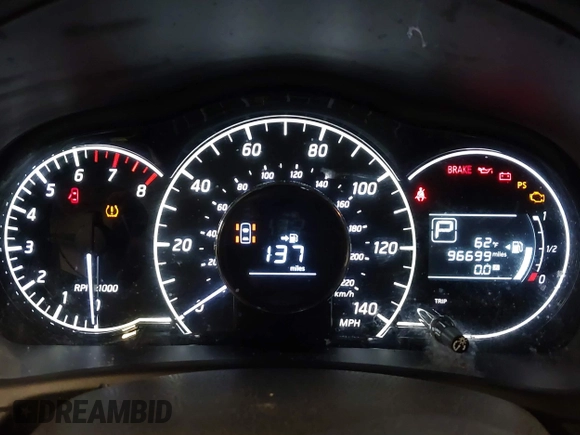 2015 Nissan Note SV with VIN 3N1CE2CP0FL400447, listed as a IAAI auction lot 41669498 with 96,699 mi miles and . Bid and sale history available at DreamBid. Image 16.