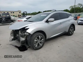 2019 Nissan Murano SV z VIN 5N1AZ2MJ8KN141473, wystawiony jako Copart lot #53572465 z przebiegiem 206 254 mil mil oraz Szkoda całkowita • Salvage title. Historia ofert i sprzedaży dostępna na DreamBid. Obrazek 1.