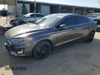 2019 Ford Fusion Titanium with VIN 3FA6P0SU7KR176347, listed as a Copart auction lot 60270215 with 119,517 mi miles and Salvage title. Bid and sale history available at DreamBid. Image 1.