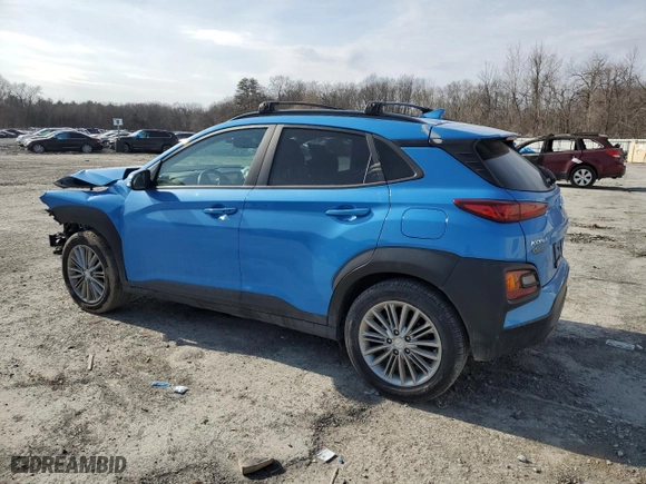 2020 Hyundai Kona SEL Plus with VIN KM8K6CAAXLU538925, listed as a Copart auction lot 48856625 with 49,588 mi miles and Salvage Title. Bid and sale history available at carsss.com. Image 2.