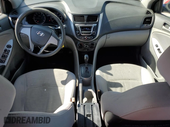 2017 Hyundai Accent SE with VIN KMHCT4AE5HU176676, listed as a Copart auction lot 53863575 with 109,432 mi miles and Salvage Title. Bid and sale history available at carsss.com. Image 8.