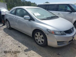 2011 Honda Civic Cpe LX with VIN 2HGFG1B6XBH519179, listed as a IAAI auction lot 42070647 with 176,023 mi miles. Bid and sale history available at carsss.com. Image 1.