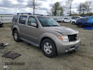 2006 Nissan Pathfinder SE z VIN 5N1AR18W96C664437, wystawiony jako Copart lot #53240165 z przebiegiem 168 019 mil mil oraz Szkoda całkowita • Salvage title. Historia ofert i sprzedaży dostępna na DreamBid. Obrazek 4.