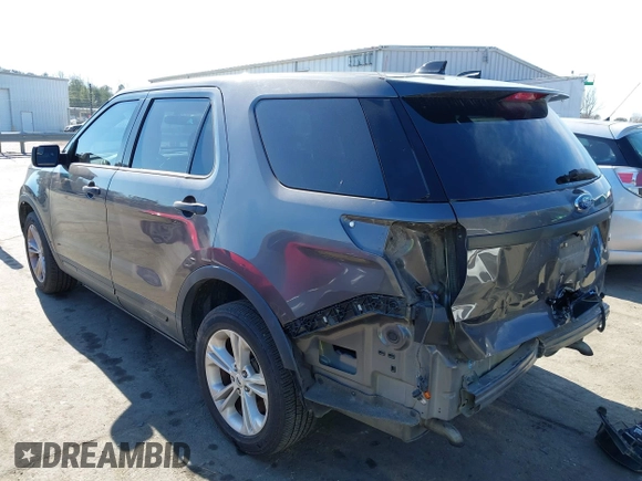 2017 Ford Police Interceptor Utility z VIN 1FM5K8AT7HGA70942, wystawiony jako IAAI lot #41491918 z przebiegiem 38 208 mil mil oraz . Historia ofert i sprzedaży dostępna na DreamBid. Obrazek 3.