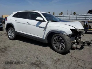 2020 Volkswagen Atlas SE with VIN 1V21E2CA7LC221294, listed as a Copart auction lot 56337085 with 61,654 mi miles and Salvage title. Bid and sale history available at DreamBid. Image 4.