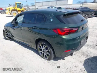 2023 BMW X2 sDrive28i with VIN WBXYH9C03P5V36629, listed as a IAAI auction lot 41669184 with 1 mi miles. Bid and sale history available at carsss.com. Image 3.