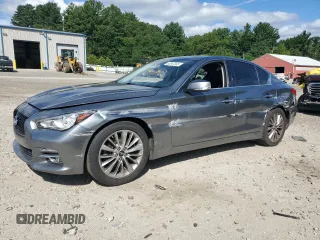 2015 Infiniti Q50 Premium with VIN JN1BV7AR7FM420293, listed as a Copart auction lot 63547345 with 88,367 mi miles and Clean title. Bid and sale history available at DreamBid. Image 1.