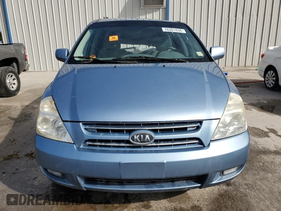 2010 Kia Sedona EX with VIN KNDMH4C34A6325353, listed as a Copart auction lot 78301434 with 253,342 mi miles and Salvage Title. Bid and sale history available at carsss.com. Image 5.