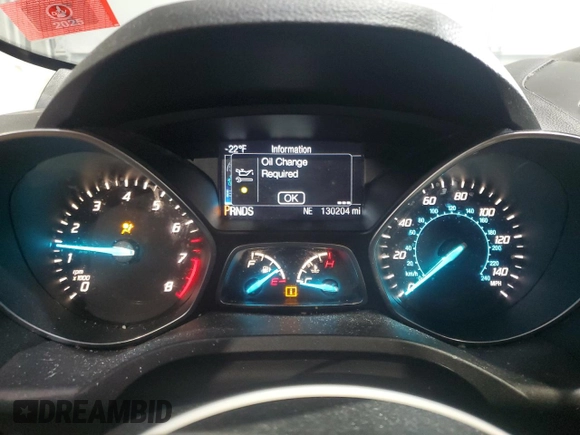 2016 Ford Escape SE with VIN 1FMCU9GX0GUB42503, listed as a Copart auction lot 50174515 with 130,204 mi miles and Salvage Title. Bid and sale history available at DreamBid. Image 9.