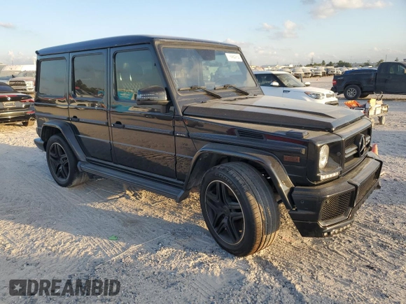 2017 Mercedes-Benz G-Class AMG G 63 with VIN WDCYC7DFXHX276880, listed as a Copart auction lot 76984264 with 91,955 mi miles and Salvage Title. Bid and sale history available at carsss.com. Image 4.