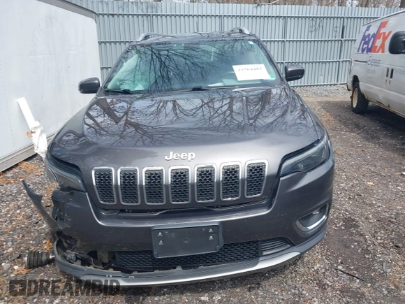 2019 Jeep Cherokee Limited with VIN 1C4PJMDX1KD246383, listed as a IAAI auction lot 41964483 with 75,480 mi miles and . Bid and sale history available at DreamBid. Image 12.