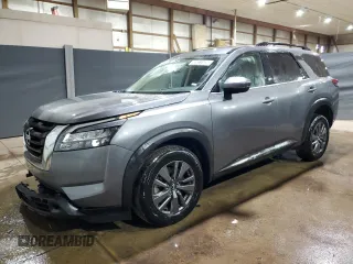 2024 Nissan Pathfinder SV with VIN 5N1DR3BC7RC255624, listed as a Copart auction lot 42811525 with 17,611 mi miles and Clean title. Bid and sale history available at DreamBid. Image 1.