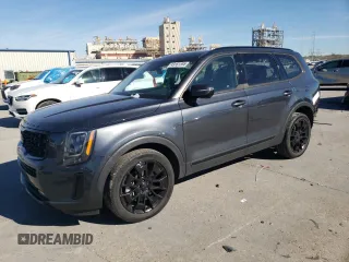 2021 Kia Telluride SX with VIN 5XYP5DHC6MG153178, listed as a Copart auction lot 49161595 with 94,300 mi miles and Salvage Title. Bid and sale history available at carsss.com. Image 1.