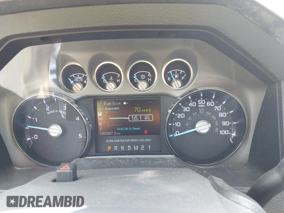 2012 Ford F-250 XL with VIN 1FT7W2BT6CEB49682, listed as a IAAI auction lot 42437060 with 180,587 mi miles and . Bid and sale history available at DreamBid. Image 7.