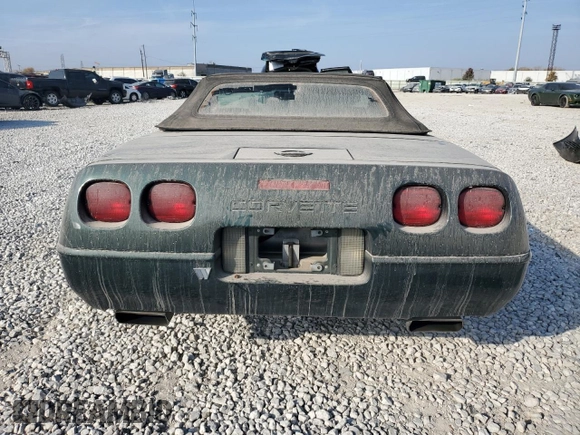 1996 Chevrolet Corvette with VIN 1G1YY32P8T5109541, listed as a Copart auction lot 77965904 with 63,660 mi miles and Salvage Title. Bid and sale history available at carsss.com. Image 6.