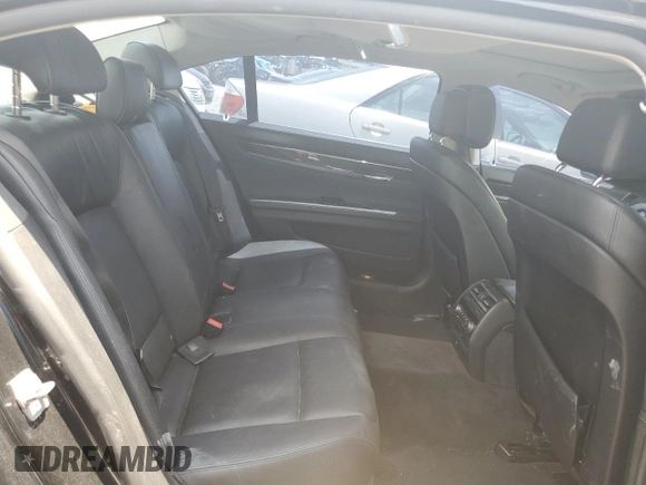 2012 BMW 7 Series 740Li with VIN WBAKB4C55CC577012, listed as a Copart auction lot 62151725 with 111,320 mi miles and Salvage title. Bid and sale history available at DreamBid. Image 10.