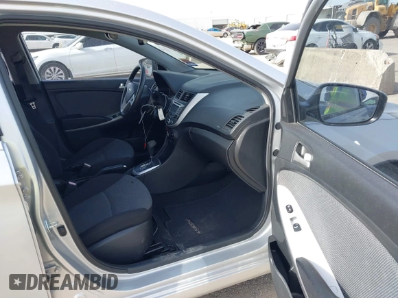 2013 Hyundai Accent GS with VIN KMHCT5AE0DU080535, listed as a IAAI auction lot 41750124 with 81,106 mi miles and . Bid and sale history available at DreamBid. Image 5.