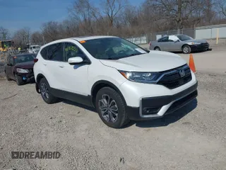 2021 Honda CR-V EX with VIN 5J6RW2H50ML017462, listed as a IAAI auction lot 41787030 with 57,858 mi miles. Bid and sale history available at carsss.com. Image 1.