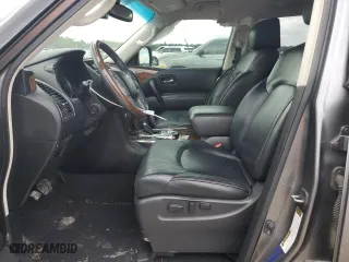 2016 Infiniti QX80 with VIN JN8AZ2NF7G9611575, listed as a Copart auction lot 62261044 with 120,151 mi miles and Salvage Title. Bid and sale history available at carsss.com. Image 7.