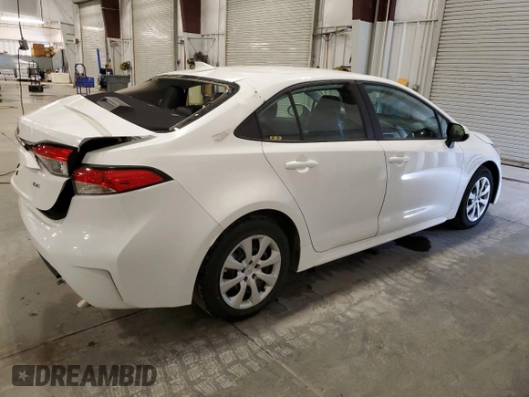 2024 Toyota Corolla LE with VIN 5YFB4MDEXRP142319, listed as a Copart auction lot 53906645 with 12,983 mi miles and Salvage Title. Bid and sale history available at carsss.com. Image 3.