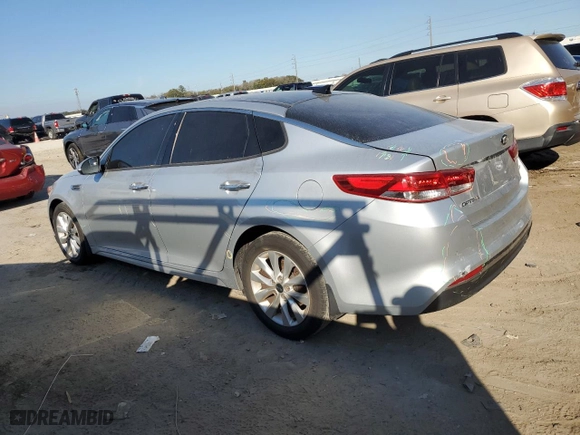 2017 Kia Optima EX with VIN 5XXGU4L32HG127102, listed as a Copart auction lot 43440034 with 94,784 mi miles and Salvage Title. Bid and sale history available at carsss.com. Image 2.