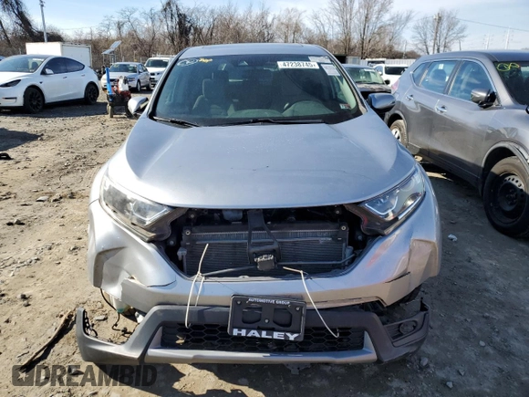 2017 Honda CR-V EX with VIN 2HKRW2H56HH604121, listed as a Copart auction lot 47238745 with 0 mi miles and Clean Title. Bid and sale history available at carsss.com. Image 6.