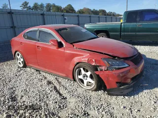 2010 Lexus IS 350 with VIN JTHBE5C26A5024598, listed as a Copart auction lot 80152504 with 175,039 mi miles and Salvage Title. Bid and sale history available at DreamBid. Image 4.