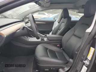 2023 Tesla Model 3 with VIN 5YJ3E1EA4PF641279, listed as a Copart auction lot 46031405 with 35,578 mi miles and Salvage Title. Bid and sale history available at DreamBid. Image 7.
