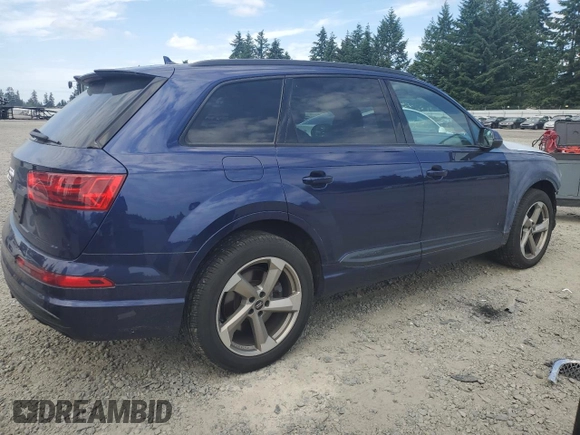 2019 Audi Q7 z VIN WA1MAAF72KD003710, wystawiony jako Copart lot #60320735 z przebiegiem 64 269 mil mil oraz Szkoda całkowita • Salvage title. Historia ofert i sprzedaży dostępna na DreamBid. Obrazek 3.