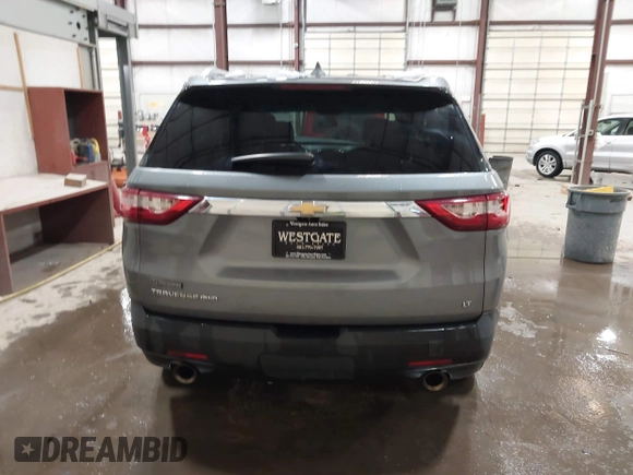 2018 Chevrolet Traverse LT Leather with VIN 1GNEVHKW2JJ220525, listed as a IAAI auction lot 41570668 with 147,721 mi miles. Bid and sale history available at carsss.com. Image 16.