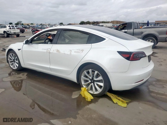2019 Tesla Model 3 Long Range with VIN 5YJ3E1EB9KF512116, listed as a Copart auction lot 50516115 with 0 mi miles and Clean Title. Bid and sale history available at carsss.com. Image 2.