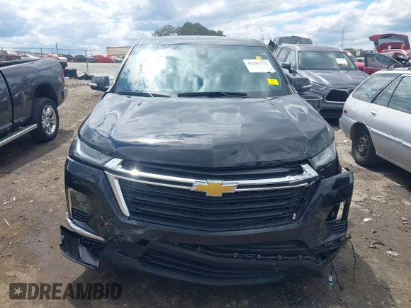 2023 Chevrolet Traverse LS z VIN 1GNERFKW9PJ319344, wystawiony jako IAAI lot #42181237 z przebiegiem 33 760 mil mil oraz . Historia ofert i sprzedaży dostępna na DreamBid. Obrazek 12.