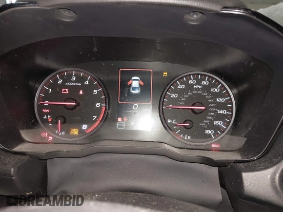 2023 Subaru WRX Premium with VIN JF1VBAF64P9808963, listed as a IAAI auction lot 41571420 with 29,372 mi miles and . Bid and sale history available at DreamBid. Image 7.