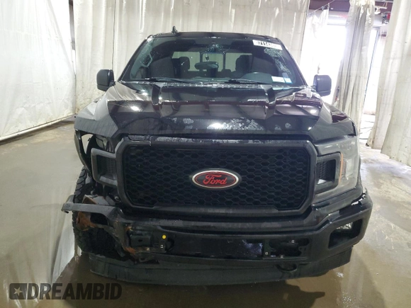 2019 Ford F-150 XL with VIN 1FTEW1E51KFA26847, listed as a Copart auction lot 57114385 with 65,139 mi miles and Clean title. Bid and sale history available at DreamBid. Image 5.