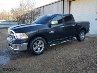 2017 Ram 1500 Big Horn with VIN 1C6RR7LG4HS738423, listed as a Copart auction lot 46855325 with 119,752 mi miles and Clean Title. Bid and sale history available at carsss.com. Image 1.