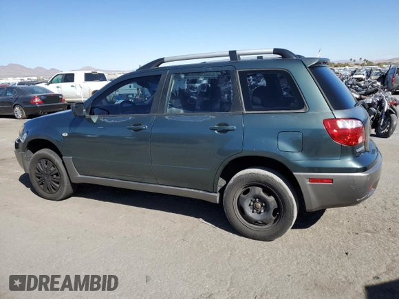 2006 Mitsubishi Outlander LS with VIN JA4LX31F26U011557, listed as a Copart auction lot 75956734 with 160,680 mi miles and Salvage Title. Bid and sale history available at carsss.com. Image 2.