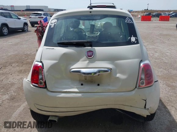 2012 FIAT 500 Pop z VIN 3C3CFFAR1CT365486, wystawiony jako IAAI lot #42024218 z przebiegiem 181 293 mil mil oraz . Historia ofert i sprzedaży dostępna na DreamBid. Obrazek 16.