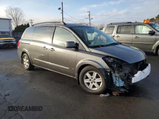 2004 Nissan Quest SL with VIN 5N1BV28U64N335149, listed as a Copart auction lot 82382054 with 0 mi miles and Salvage Title. Bid and sale history available at carsss.com. Image 4.