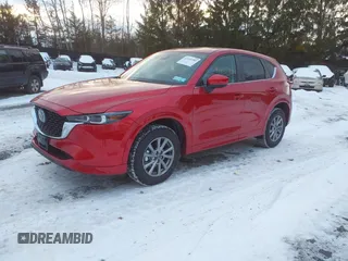 2025 Mazda CX-5 2.5 S Preferred Package with VIN JM3KFBCLXS0585270, listed as a IAAI auction lot 41410789 with 162 mi miles. Bid and sale history available at carsss.com. Image 17.