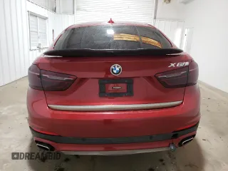 2018 BMW X6 sDrive35i with VIN 5UXKU0C56J0G80834, listed as a Copart auction lot 77041434 with 0 mi miles and Clean Title. Bid and sale history available at carsss.com. Image 6.
