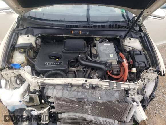 2014 Lincoln MKZ Hybrid with VIN 3LN6L2LU4ER808818, listed as a Copart auction lot 57411395 with 95,775 mi miles and Salvage title. Bid and sale history available at DreamBid. Image 11.