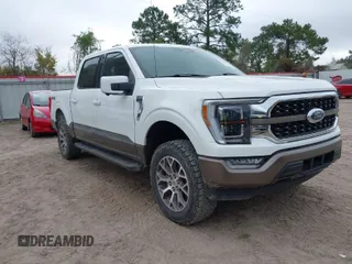 2021 Ford F-150 XL with VIN 1FTFW1E87MKD53567, listed as a IAAI auction lot 41101368 with 92,138 mi miles. Bid and sale history available at carsss.com. Image 1.