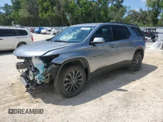 2023 Chevrolet Traverse RS with VIN 1GNEVJKW5PJ298636, listed as a Copart auction lot 53103595 with 13,313 mi miles and Salvage Title. Bid and sale history available at carsss.com. Image 1.