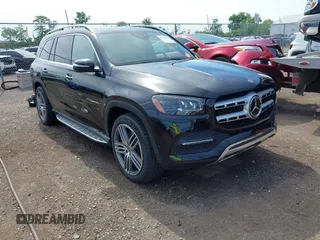2020 Mercedes-Benz GLS 450 z VIN 4JGFF5KEXLA163523, wystawiony jako IAAI lot #42270281 z przebiegiem 57 387 mil mil oraz . Historia ofert i sprzedaży dostępna na DreamBid. Obrazek 1.