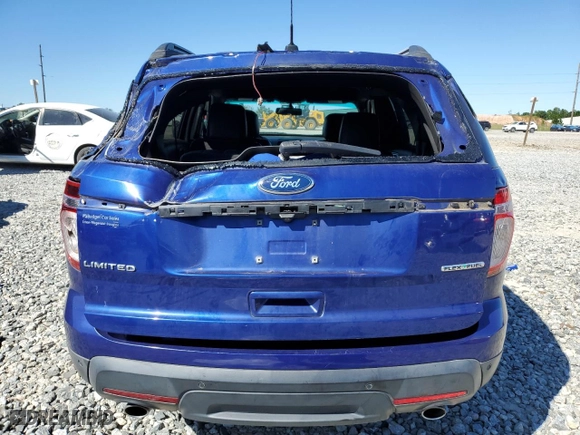 2015 Ford Explorer Limited with VIN 1FM5K7F80FGB71235, listed as a Copart auction lot 75336054 with 142,654 mi miles and Salvage Title. Bid and sale history available at carsss.com. Image 6.
