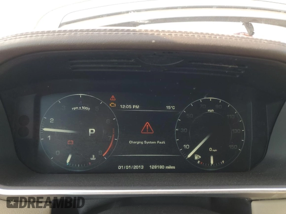 2016 Land Rover Range Rover with VIN SALGR2VF9GA278020, listed as a Copart auction lot 45926365 with 128,180 mi miles and Clean Title. Bid and sale history available at carsss.com. Image 9.