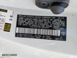 2015 Scion tC with VIN JTKJF5C75FJ002931, listed as a Copart auction lot 48344145 with 86,866 mi miles and Clean Title. Bid and sale history available at carsss.com. Image 12.