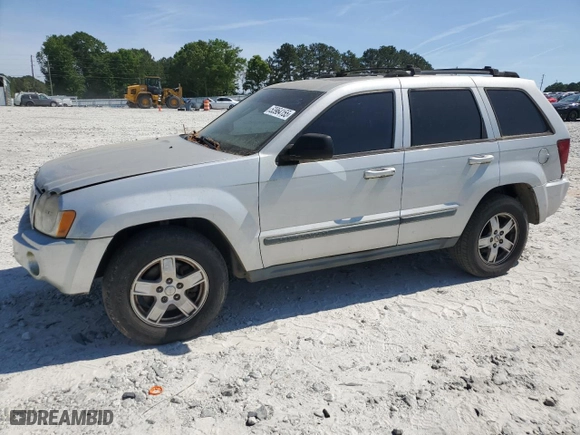 2007 Jeep Grand Cherokee Laredo with VIN 1J8GS48K07C595200, listed as a Copart auction lot 53964155 with 240,392 mi miles and Clean Title. Bid and sale history available at carsss.com. Image 1.