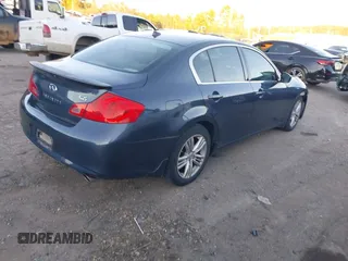 2011 Infiniti G25 Journey with VIN JN1DV6AP6BM600120, listed as a IAAI auction lot 41292900 with 112,832 mi miles and . Bid and sale history available at DreamBid. Image 4.