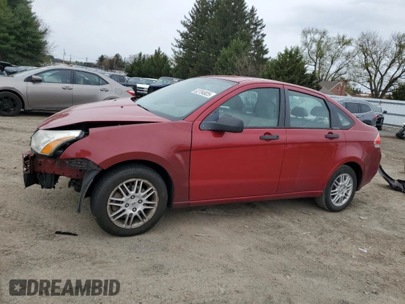 2010 Ford Focus SE with VIN 1FAHP3FN4AW118236, listed as a Copart auction lot 52704925 with 65,989 mi miles and Salvage Title. Bid and sale history available at DreamBid. Image 1.